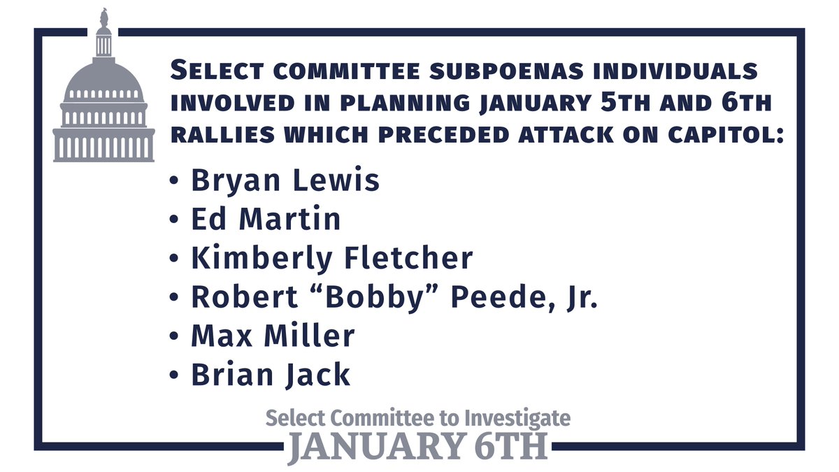 January 6th Committee tweet media