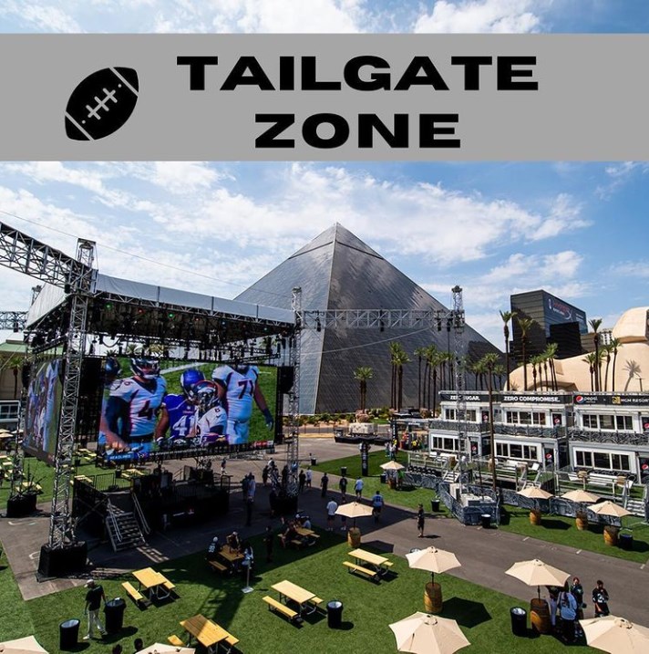 Don't have tickets to this Sunday's Las Vegas Raiders game? We've got the ultimate tailgating spot for you! Visit the #BudLightBeerGarden located at the corner of #LasVegas Blvd. and Hacienda! The beer is cold and admission is free! 

 📸: Timothy S Y Lam Foundation