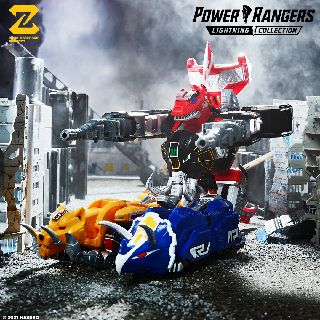 新品未開封 パワーレンジャー ライトニングコレクション ダイノ