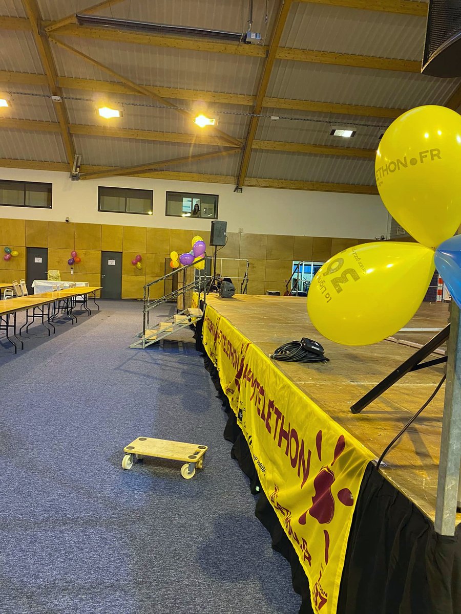 Prêts à vous accueillir demain à partir de 10h au Gymnase Pandraud de #Villemomble pour le Vide-greniers des enfants du #Téléthon2021 ! 
⚠️Pass sanitaire et masque obligatoires !! 
Il y aura des surprises pour tous et de bonnes affaires. 😉
#LumièreSurLeTéléthon #Téléthon93