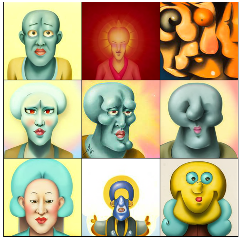 HANDSOME @ai_curio #LookingGlassAI