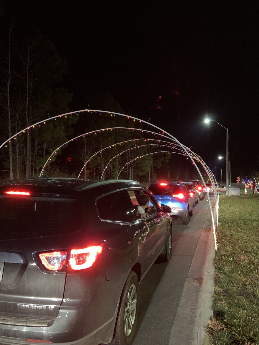 Thank you CGE PTA for making this night so special. 100s of cars have passed, 100s to go full of happy faces!