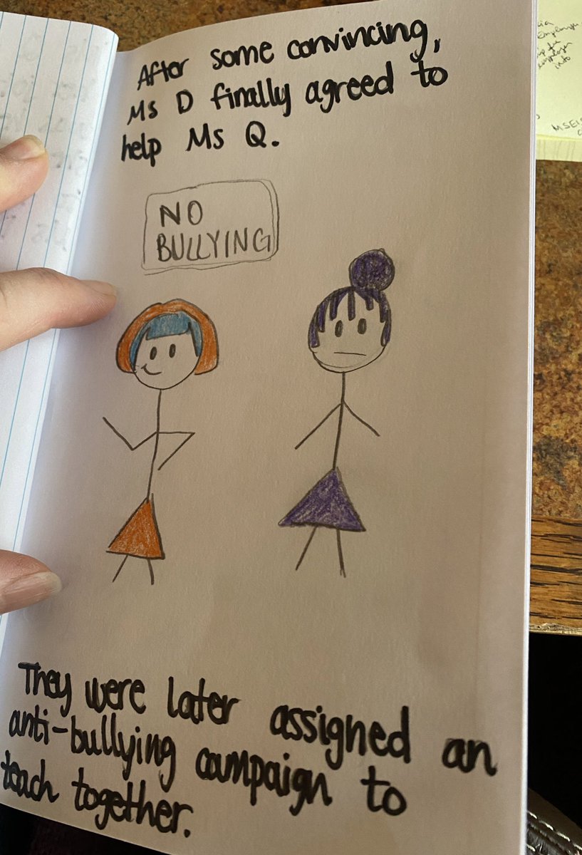 drturkphd's tweet photo. I absolutely LOVE the creativity of this summative product from a student in my pre-teacher seminar! (Shared some of my favorite illustrations, with permission!)💕 #futureteacher #litreviewandapplication #showyourknowledge #creativeassignments #reflectionsofgrowth https://t.co/Lsc74EX2Cb