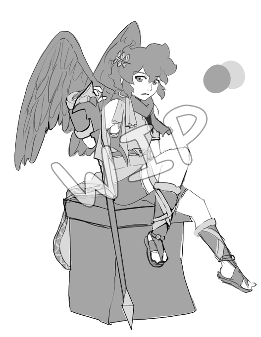 I've been really busy sketching up prints, but here are some WIPs! I'll be doing Super Smash Bros artwork for convention! :> 