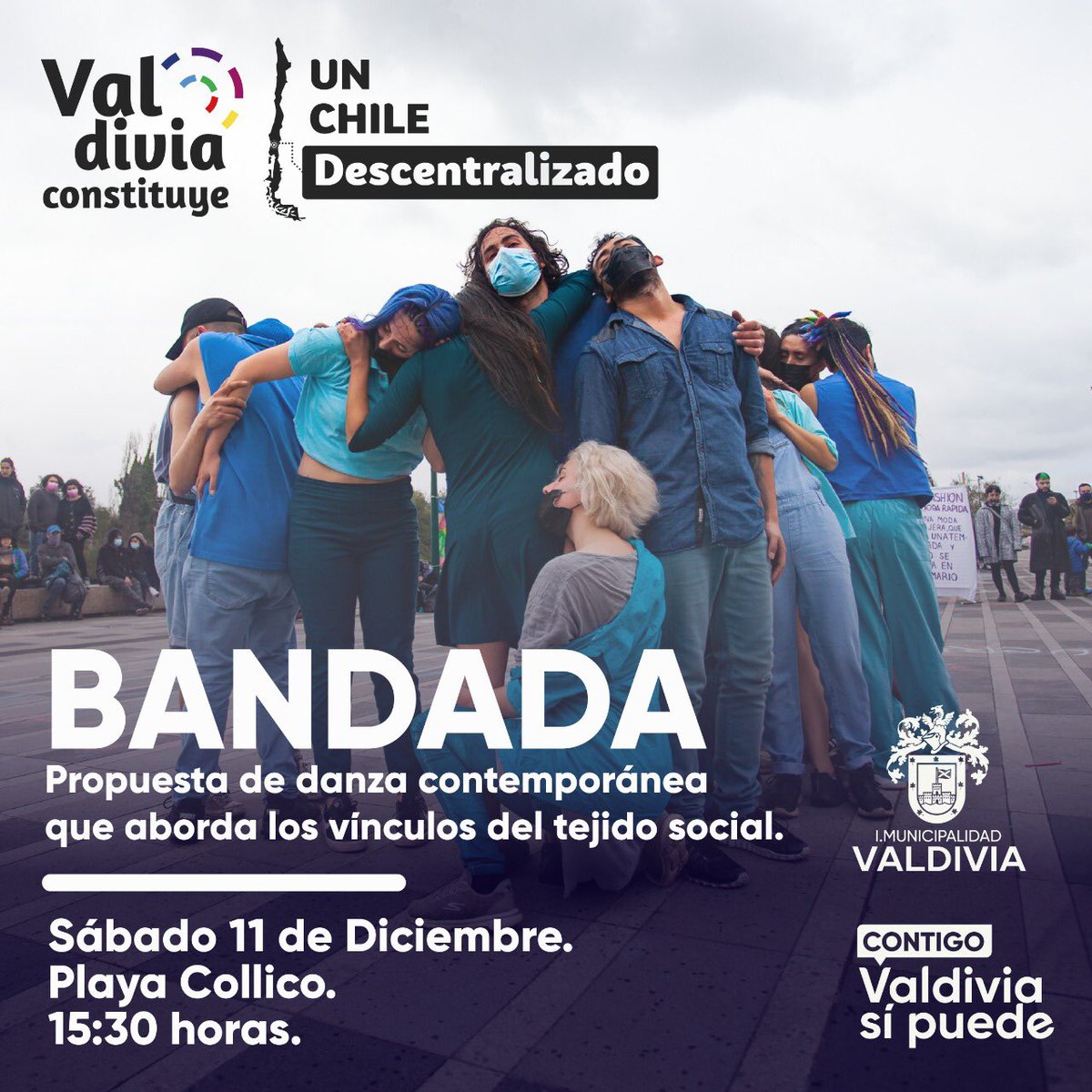 ValdiConstituye's tweet photo. ⚠️🔴 ACTIVIDADES SUSPENDIDAS

*Por lluvia pronosticada para este fin de semana se re programarán la danza urbana Bandada y el Encuentro Ciudadano Problemática Socioambiental que se realizarían ESTE SÁBADO en #Collico 👇

@munivaldivia @Carla_Amtmann #ValdiviaCl https://t.co/Q0cbmSopne