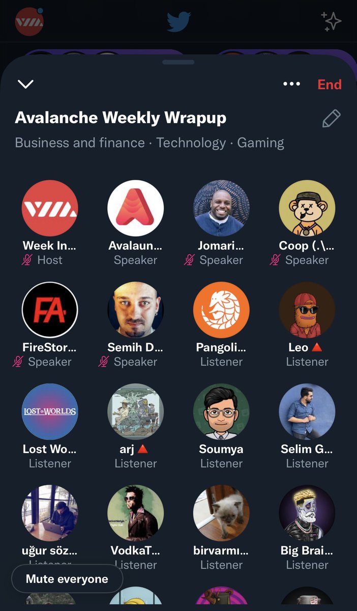 Week In Avalanche ๐บ (@weekinavalanche) on Twitter photo Another great wrap-up with the #Avalanche community!
This week we covered @Wonderland_fi <a href="/MIM_Spell/">๐ง๐ผโโ๏ธ</a> @traderjoe_xyz <a href="/AvalaunchApp/">Avalaunch ๐บ</a> <a href="/Colonylab/">COLONY ๐บ</a> @Platypusdefi @dexalotcom <a href="/Mastercard/">Mastercard</a> <a href="/FTX_Official/">FTX</a> <a href="/maximizer_xyz/">Maximizer ๐บ</a> <a href="/PollenDeFi/">Pollen DeFi ๐บ</a> and much more! Another great wrap-up with the #Avalanche community!
This week we covered @Wonderland_fi <a href="/MIM_Spell/">๐ง๐ผโโ๏ธ</a> @traderjoe_xyz <a href="/AvalaunchApp/">Avalaunch ๐บ</a> <a href="/Colonylab/">COLONY ๐บ</a> @Platypusdefi @dexalotcom <a href="/Mastercard/">Mastercard</a> <a href="/FTX_Official/">FTX</a> <a href="/maximizer_xyz/">Maximizer ๐บ</a> <a href="/PollenDeFi/">Pollen DeFi ๐บ</a> and much more!