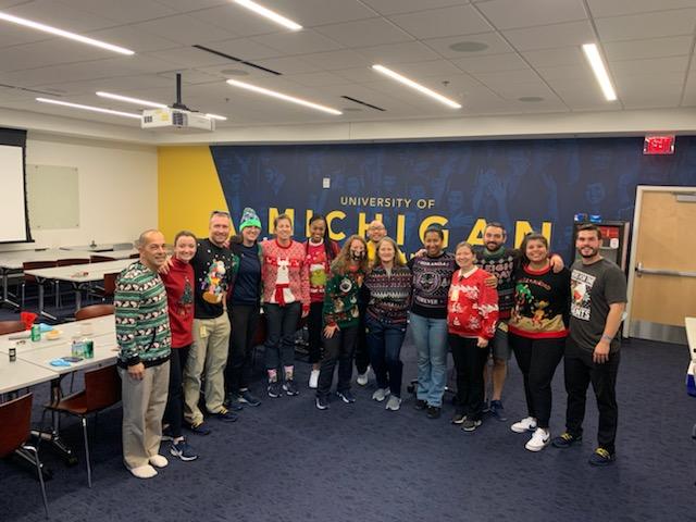 There was lots of food, lots of laughs, and lots of fun as some of our staff got together to celebrate the holiday season this afternoon!