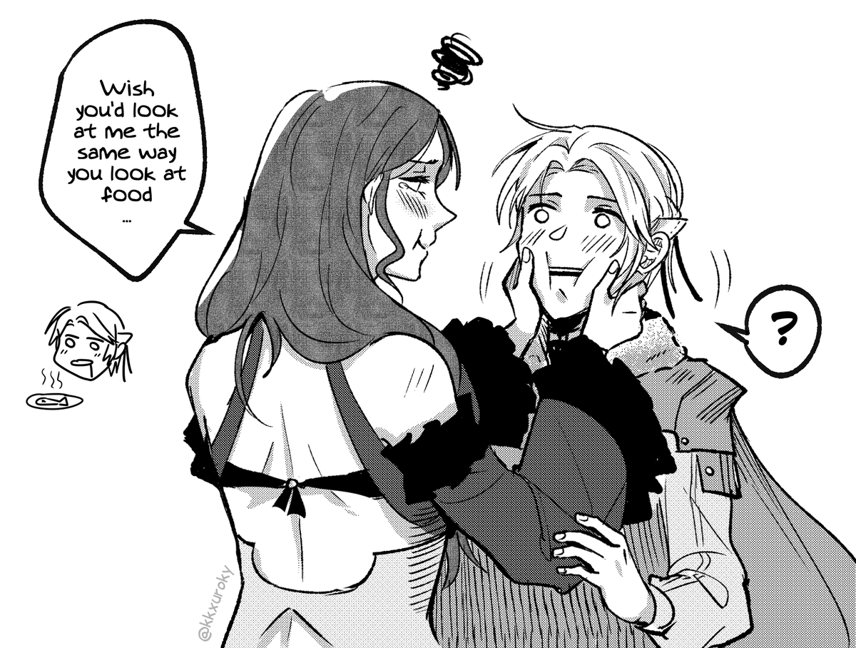 nothing beats a good meal #FireEmblemThreeHouses #dorogrid 