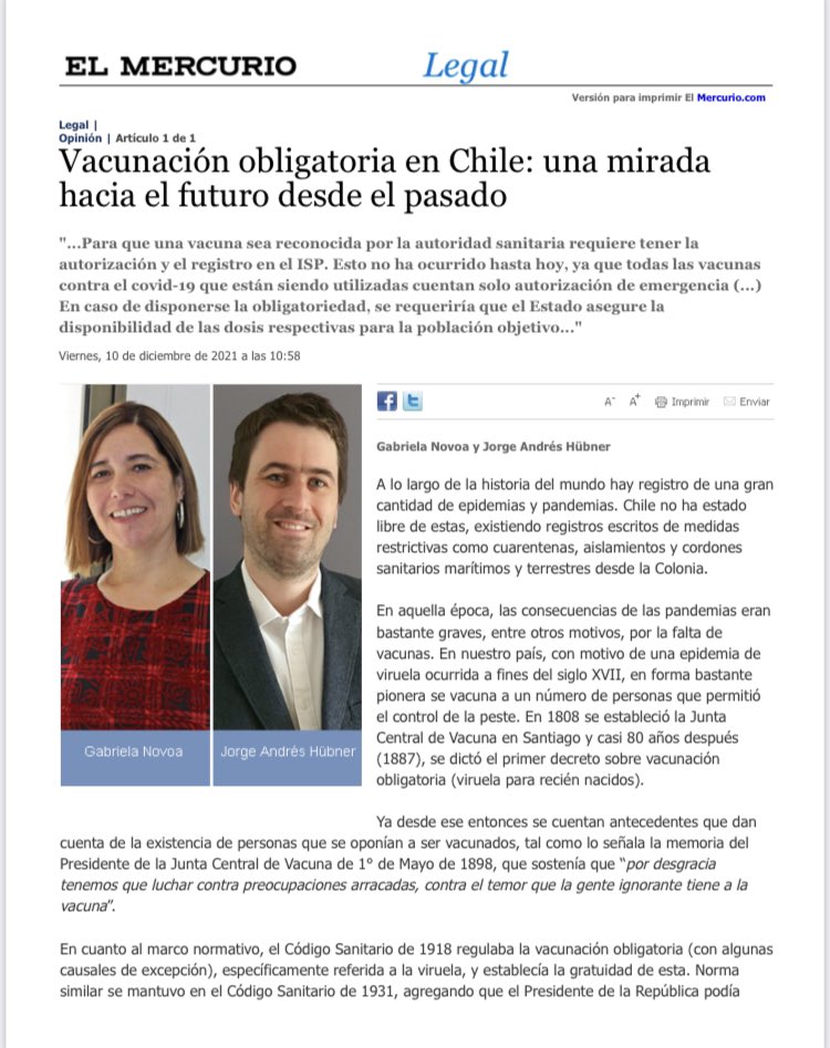 AChDS1's tweet photo. Muy interesante columna de Gabriela Novoa y Jorge Hübner, ambos de la #AChDS https://t.co/s6QcGAnwLG