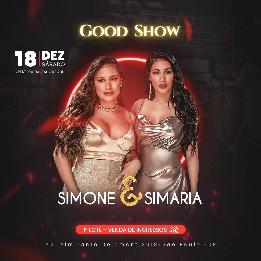 ticket360's tweet photo. No próximo Sábado, 18 de Dezembro as #Coleguinhas @simoneesimaria chegam pela p... https://t.co/ZMdwXCFSym https://t.co/qPBhFDDqt0