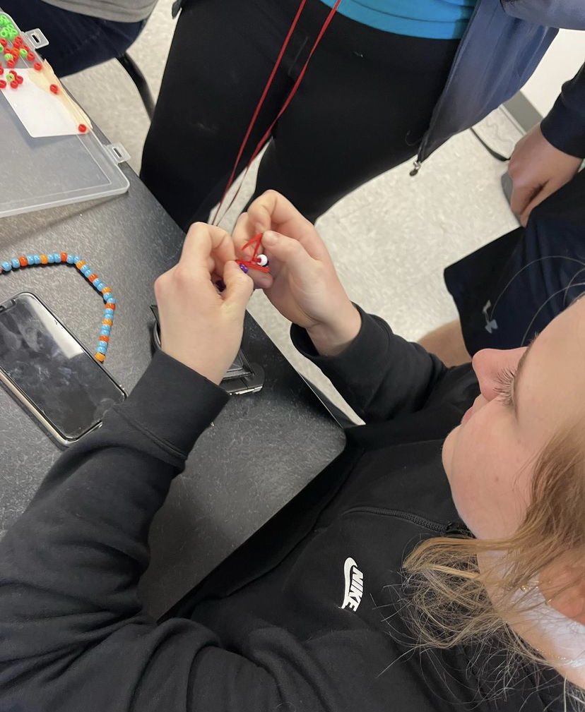 BlueSpringsFFA's tweet photo. Happy FFA Friday! Yesterday we had our holiday party hosted by our freshman officer team. We made cards for harvesters, Christmas ornaments, bracelets, and more. Thank you to everyone who attended. We had a lot of fun! #ffafriday #ffa #agriculture #happyholidays #nationalffa https://t.co/n3sxoIk0fV