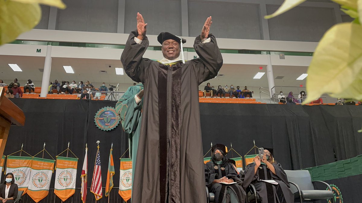 FAMU_1887's tweet photo. Congratulations to @AttorneyCrump for receiving an Honorary Doctorate! Thank you for everything you are doing for social justice in America! https://t.co/T8nUil1lV9