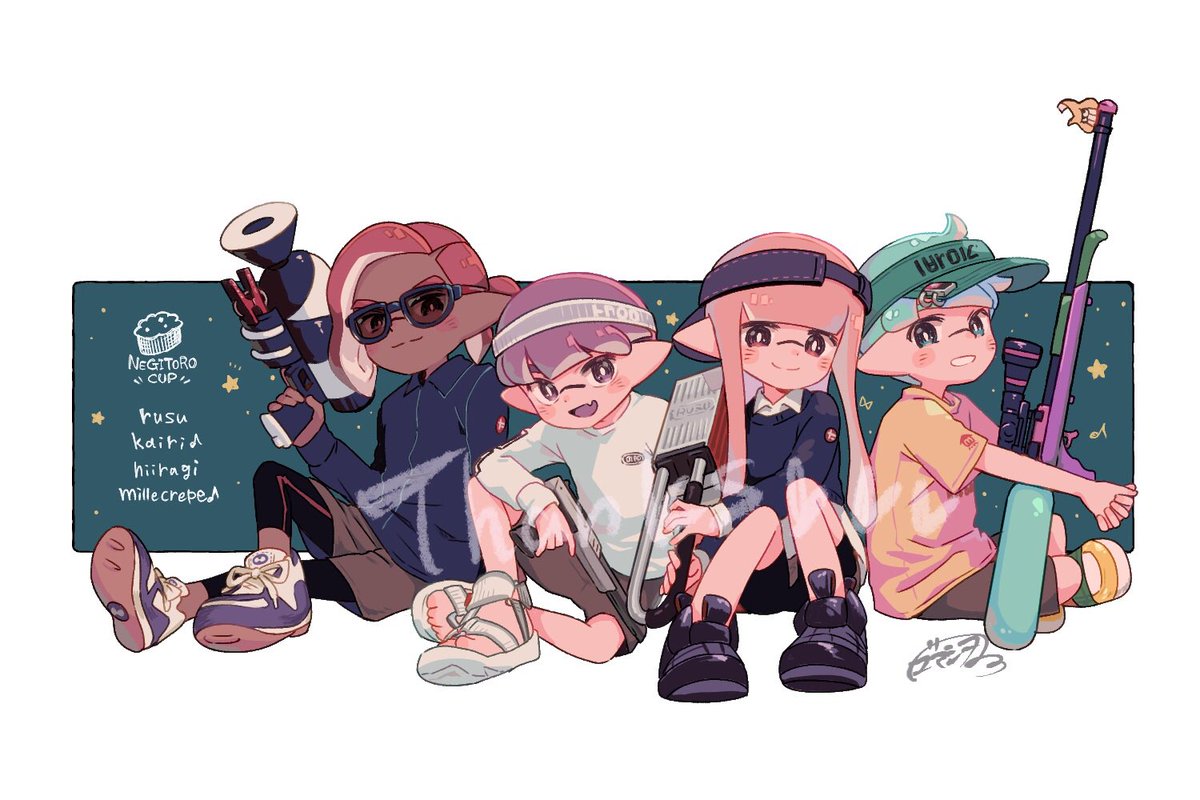 しばらくイカ絵描かんからsketch/finish 