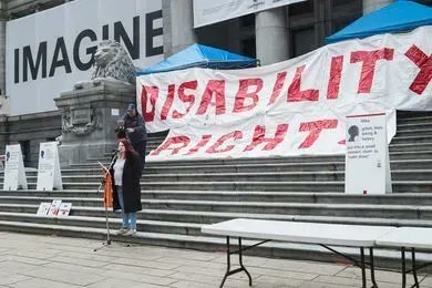 BCEdAccess's tweet photo. It's #HumanRightsDay! Read about our Day 8 rally for disability rights held on Dec 3, the Universal Declaration of Human Rights, and the United Nations Sustainable Development Goal 4, Inclusive and Equitable Quality Education. 
https://t.co/5AXJJYfA8p

#bced #bcpoli #HumanRights https://t.co/uFZdJ8EleB