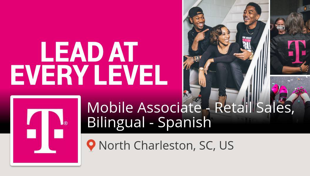 Check out this #job: Mobile Associate - Retail Sales, Bilingual - Spanish at T-Mobile in #NorthCharlestonSCUS workfor.us/tmobile/0e4xh