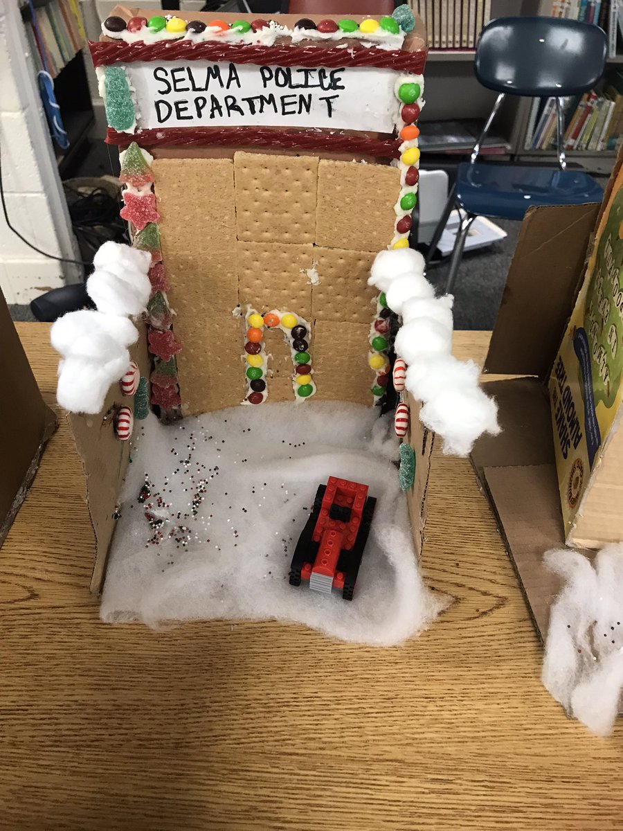 KnoxSODlibrary's tweet photo. We are getting close to finishing our #gingerbreadSTEM project.
I have enjoyed working with Mr. Bearden and his robotics class! #steamselma #teamsod https://t.co/zT2S2Bqg1b
