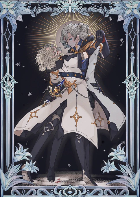 #今年も残りわずかなのでお気に入りの4枚を貼る
原神くんでした〜! 
