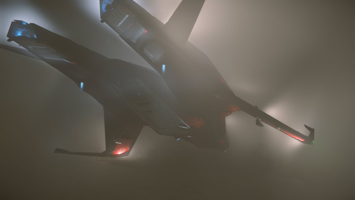 VSkirata's tweet photo. A speedy ship in a snowstorm
With over 18Gs of forward acceleration (with boost) and a max speed of 1340m/s, the Mustang Omega is FAST!!!
#StarCitizen #VirtualPhotography @RobertsSpaceInd #Mustang #CNOU https://t.co/dI6Rgg0I8M