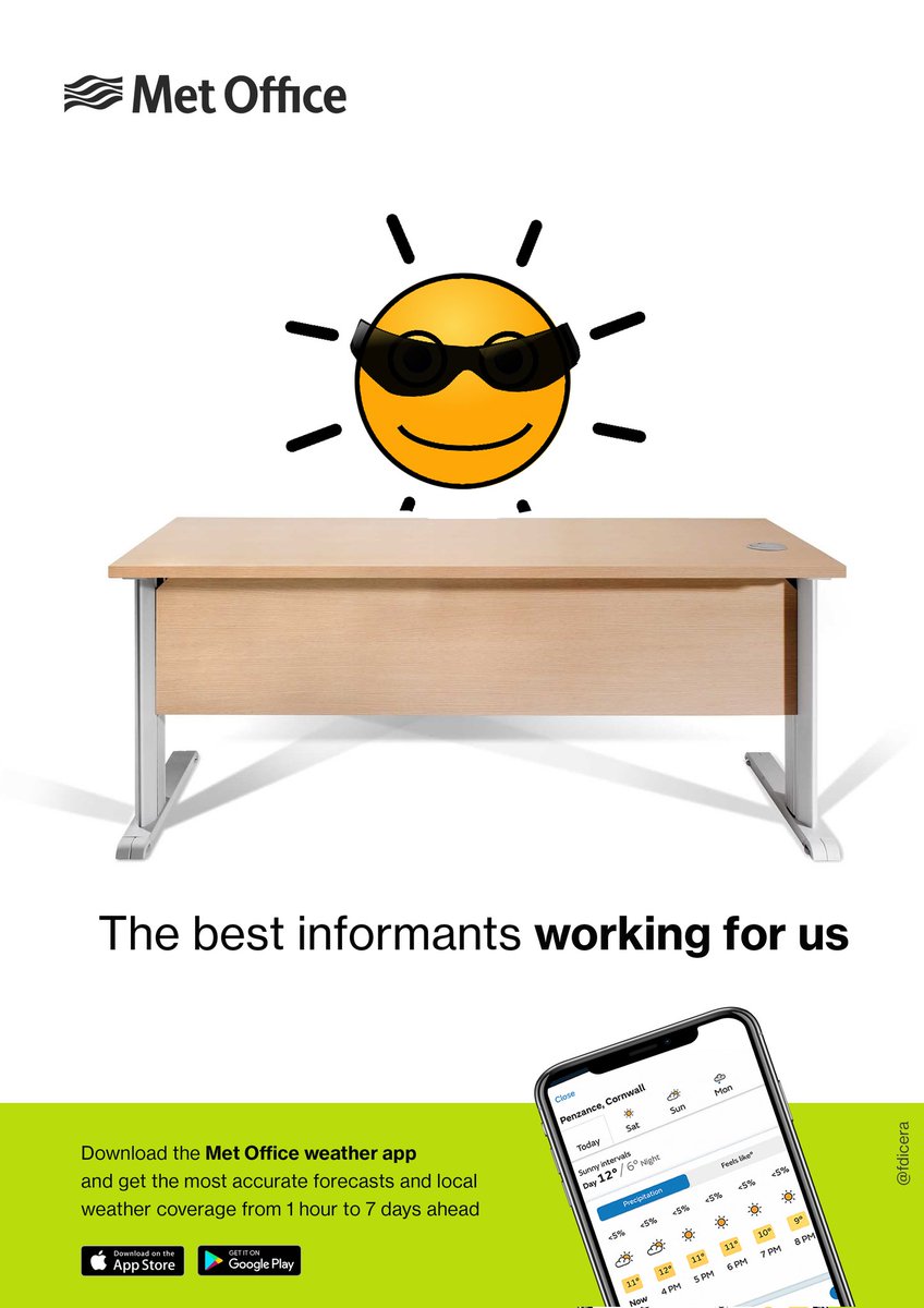 fdicera's tweet photo. @OneMinuteBriefs &amp; @metoffice #WeatherReady https://t.co/ZwTMB3uYHG