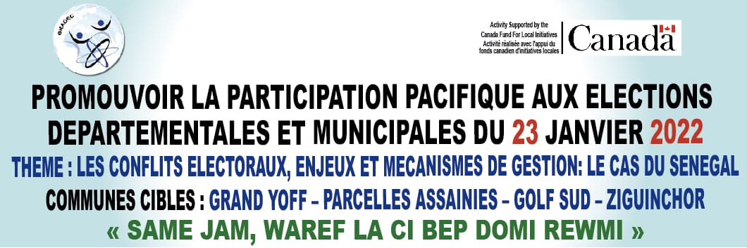 ababacarfallfas's tweet photo. Contre les violences électorales, le Gradec lance son projet pour une participation pacifique aux élections locales du 23 janvier avec l'appui du Gouvernement du Canada. Résidences mamoune lundi 13 décembre à partir de 9 heures. https://t.co/K58rmPdeur