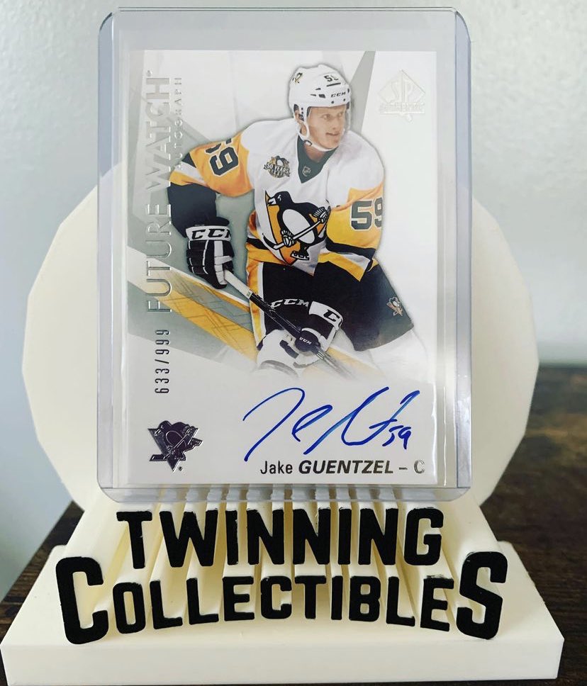 TwinningCollect's tweet photo. Game time vs the Capitals!
Let’s go @penguins
Guentzel FWA for our PC. Pens are gonna miss him while he’s hurt!
#letsgopens #jakeguentzel #pittsburghpenguins #thehobby #twinning #futurewatchauto #crapitals https://t.co/N8hDk2L26e