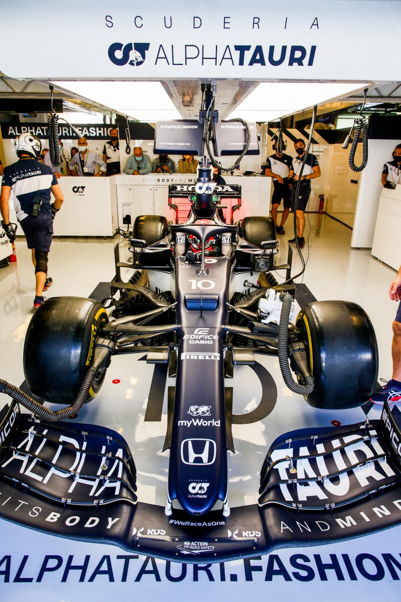 Good luck to the @AlphaTauriF1 as they had into qaulifying today for the final time this season @#AbuDhabiGP!