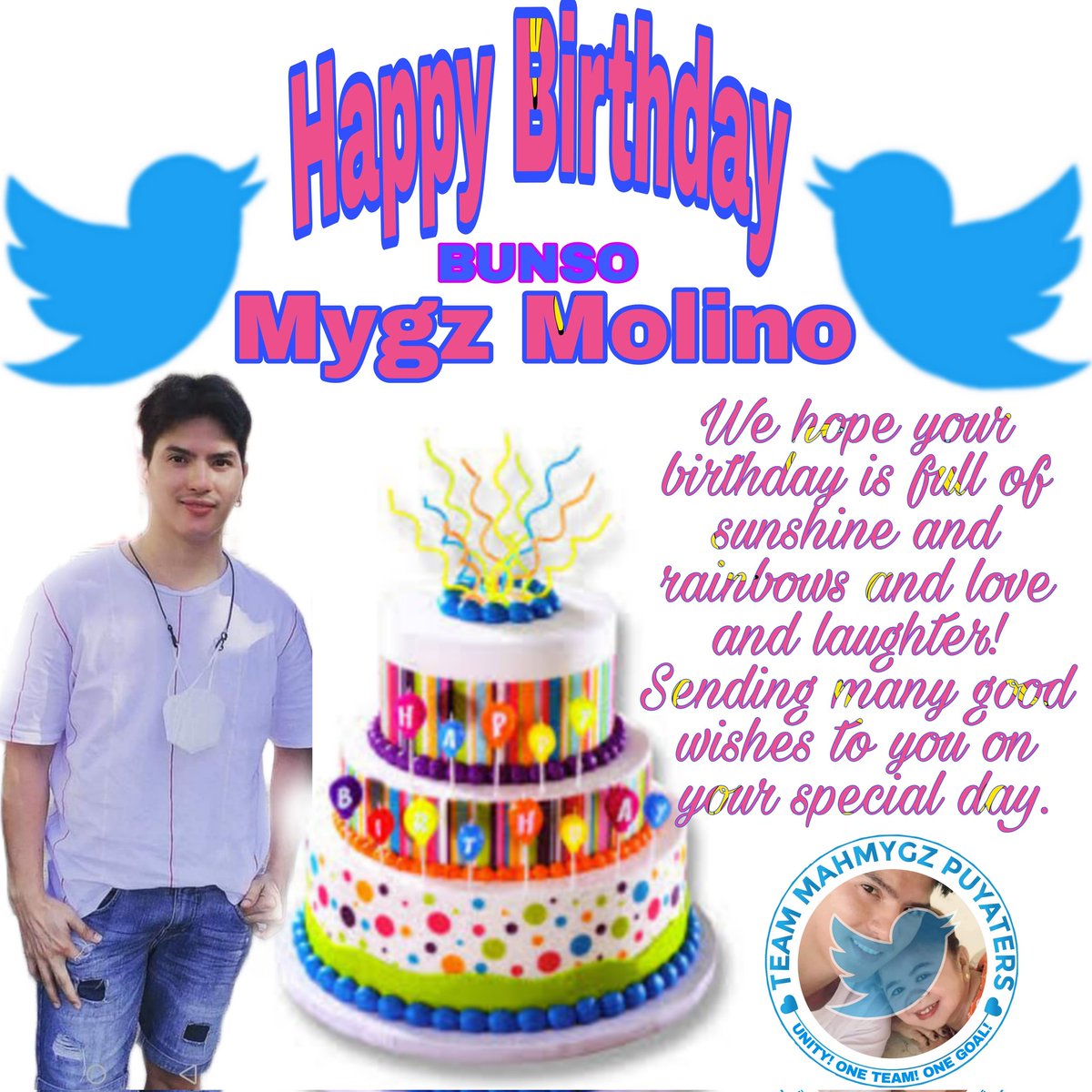 michell15901151's tweet photo. We love u bunso mygz

#MygzMolino
@MygzMolino https://t.co/Lhbj1wpSsV