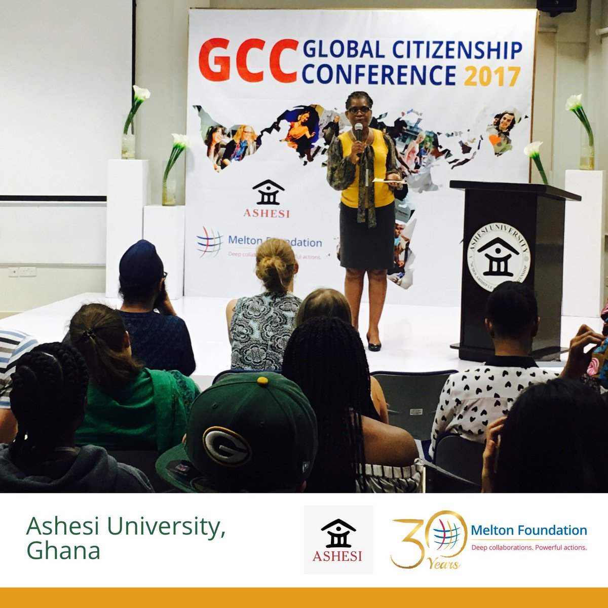 MFGlobalCitizen's tweet photo. #30Years
#30YearsofCollaboration
@Ashesi University College is a not-for-profit institution and has been a part of the our #network since 2014.The Melton Foundation thanks Ashesi for giving our organization diverse #perspectives and passionate individuals!
@mf_ashesi https://t.co/Z4nWhqQapc