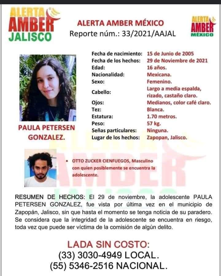 GDLbu's tweet image. Por favor les pido un RT para ayudar a Paula Petersen a volver a su casa lo más pronto posible.
#PaulaPetersen