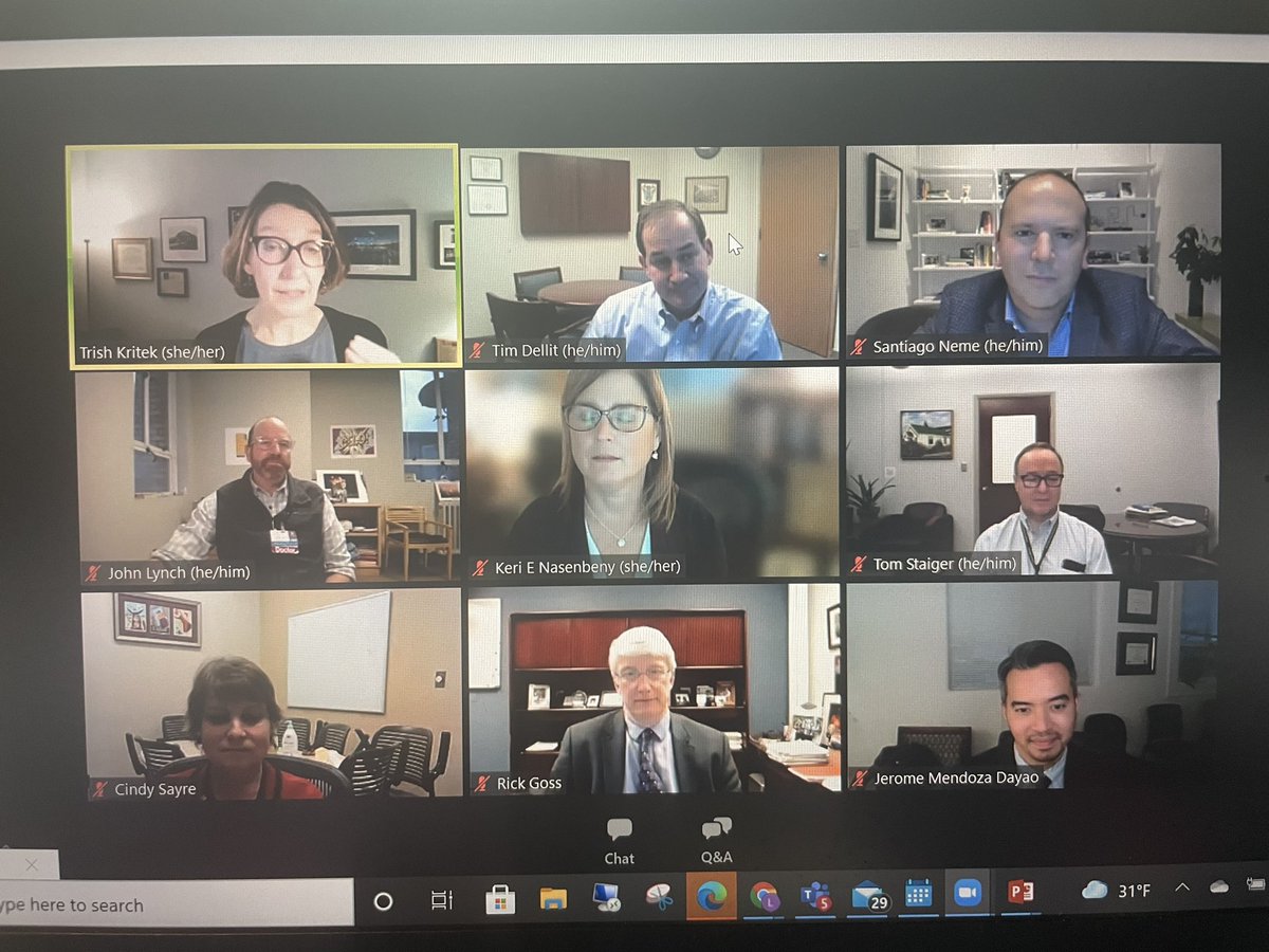LeeAnna Muzquiz, MD (@flatheaddoc) on Twitter photo What an incredible closing of the last <a href="/UWMedicine/">UW Medicine</a> #TownHall of 2021 by the amazing <a href="/pkritek/">Trish Kritek</a>. Thanks to all the panelists for informing, connecting and caring for the UW Medicine community with such expertise, grace and humor! Look forward to attending in the NEW year! What an incredible closing of the last <a href="/UWMedicine/">UW Medicine</a> #TownHall of 2021 by the amazing <a href="/pkritek/">Trish Kritek</a>. Thanks to all the panelists for informing, connecting and caring for the UW Medicine community with such expertise, grace and humor! Look forward to attending in the NEW year!