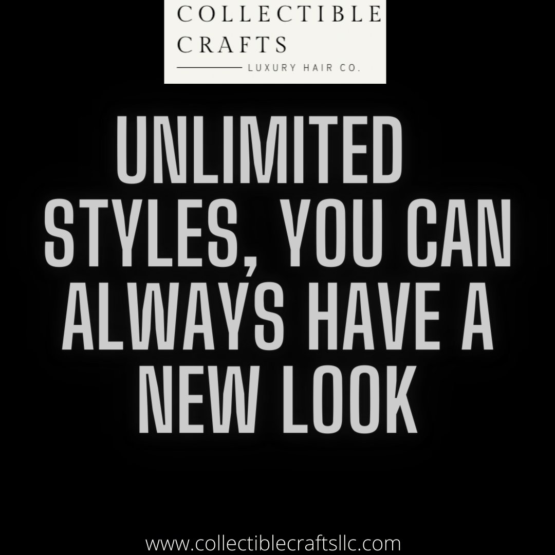 CollectibleLlc's tweet photo. Hello babes! If you are  still on the fence about trying a Collectible Craft wig , here's some reasons why you need one in your life! 😍 

Head to https://t.co/N2Z9sXpVp7 now to get you one! 🤗 https://t.co/0bps4EsTbi