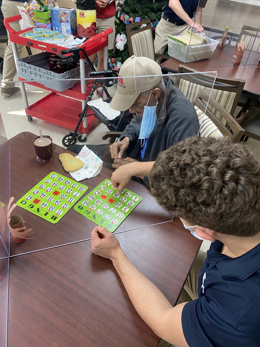 A little team bonding and community service at Mississippi Care Center of Morton! Thanks for having us!