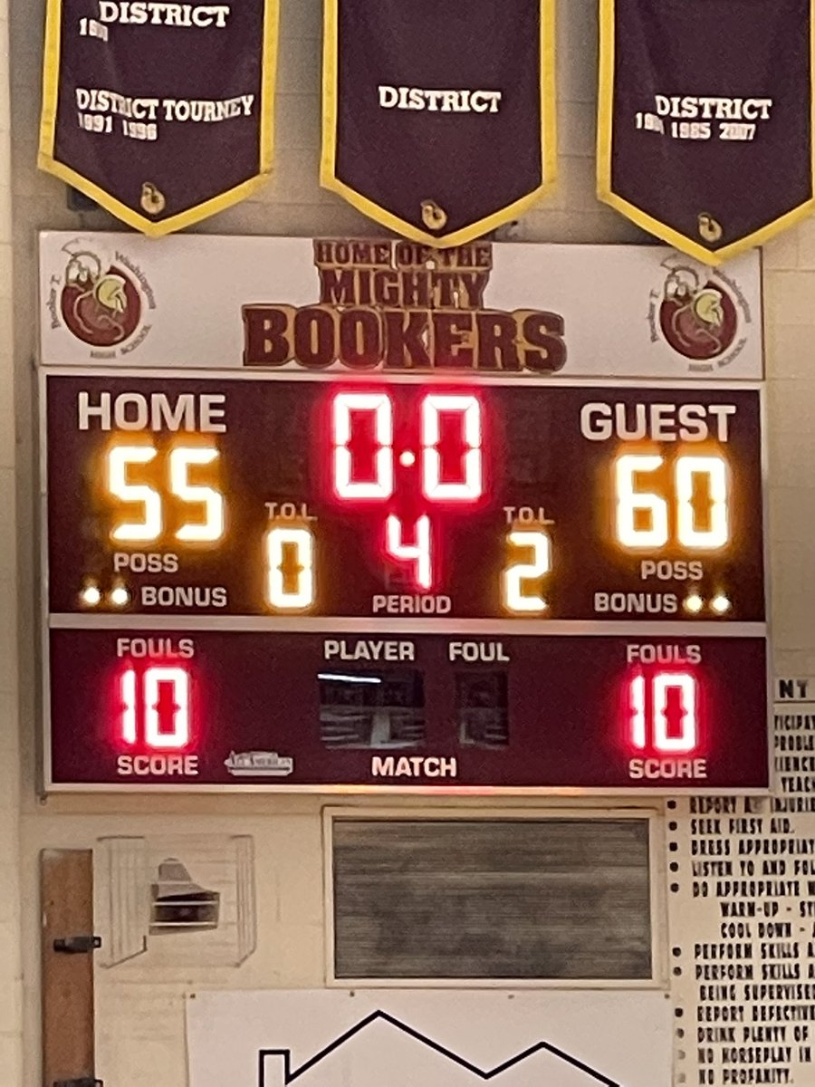 JennelleMBurden's tweet photo. JV Boys take the win over the Fighting Bookers 🧡🖤! https://t.co/bpHqadjXcP