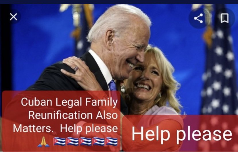 yaneisydany's tweet photo. President Biden and the year is still over and he does not take a solution to expedite the delay that we have with the interviews, residents of that country also have the right, we have a claim since 2017 and up to more than 2years waiting for an interview, help it is time @POTUS https://t.co/FBr8gRjmPj