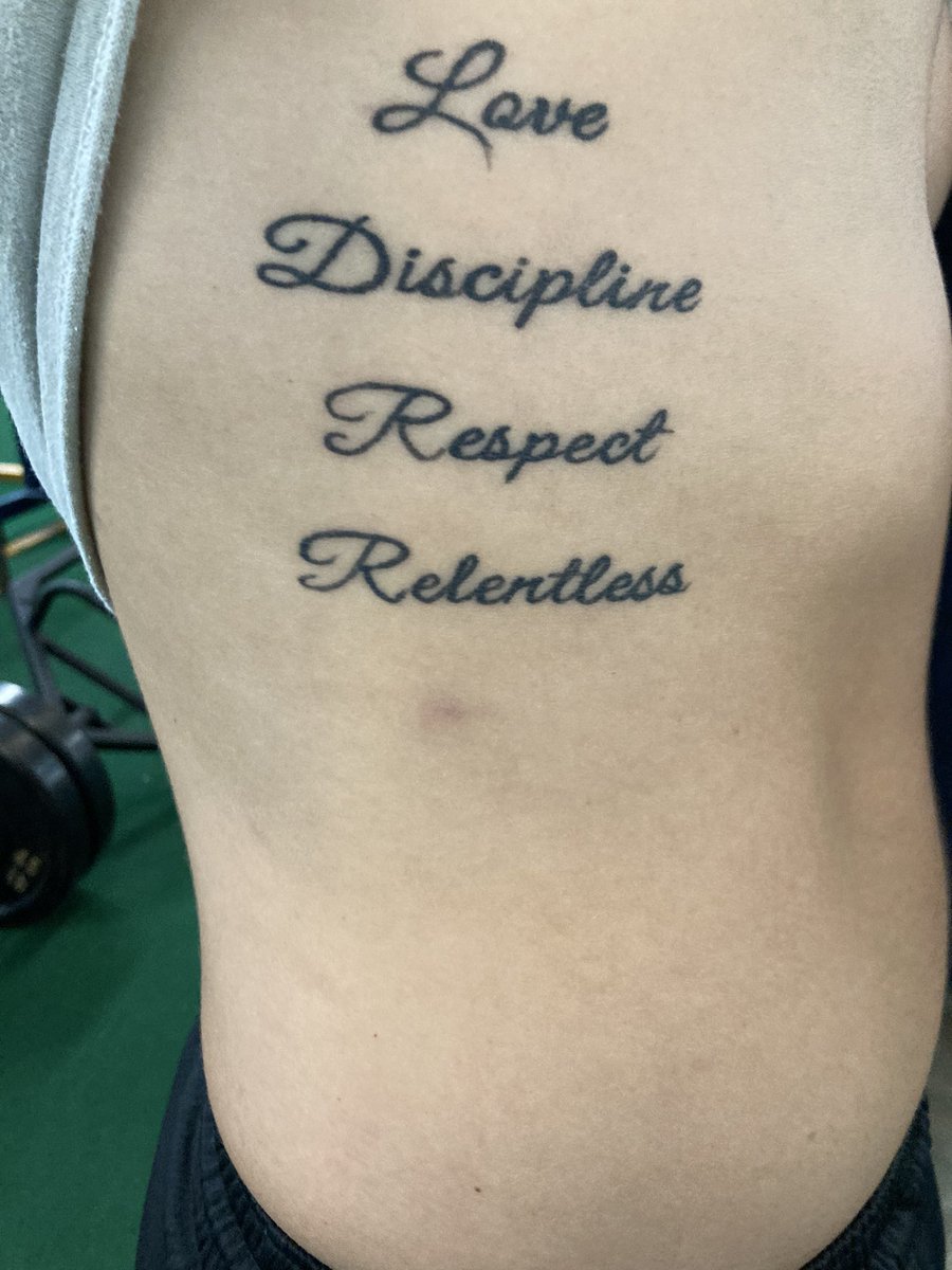 juddlutz's tweet photo. When I came to Columbian 5 years ago, I had a vision of building a program built on 4 pillars.LDRR has been the foundation&I’m grateful to have players, coaches, and a community to buy in. Also, great to have an alumni come back with some new ink. #TCtough #LDRR @HerdlickSawyer https://t.co/ptP2gmvrkr