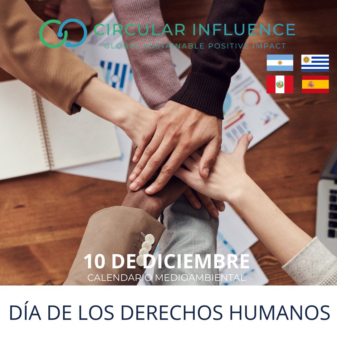 CircularInfluen's tweet photo. Human Rights Day is observed every year on 10 December — the day the United Nations General Assembly adopted, in 1948, the Universal Declaration of Human Rights (UDHR).
#HumanRightsDay #Human
#CircularInfluence #climatechange #circulareconomy #netzero #systemsthinking https://t.co/bO7zJx0U1L
