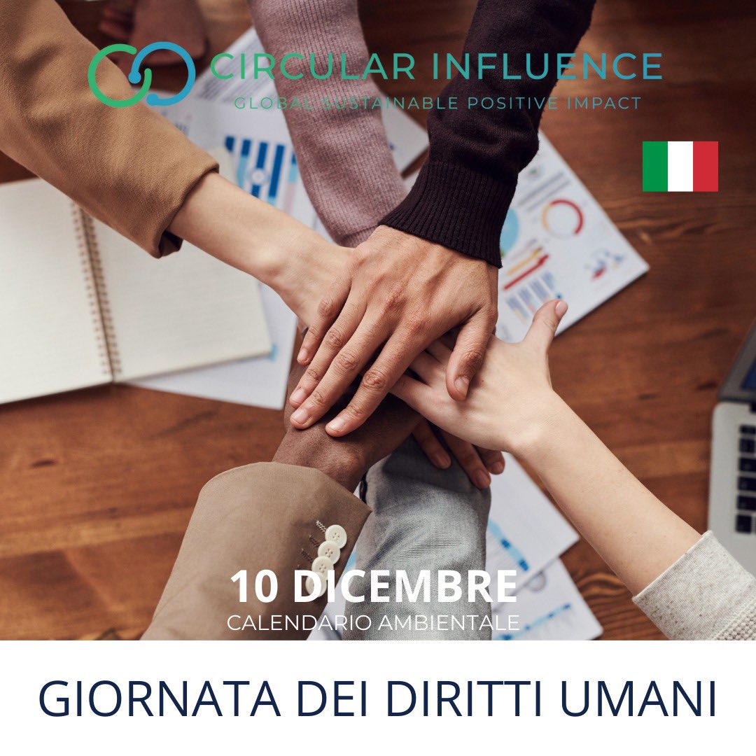 CircularInfluen's tweet photo. Human Rights Day is observed every year on 10 December — the day the United Nations General Assembly adopted, in 1948, the Universal Declaration of Human Rights (UDHR).
#HumanRightsDay #Human
#CircularInfluence #climatechange #circulareconomy #netzero #systemsthinking https://t.co/bO7zJx0U1L