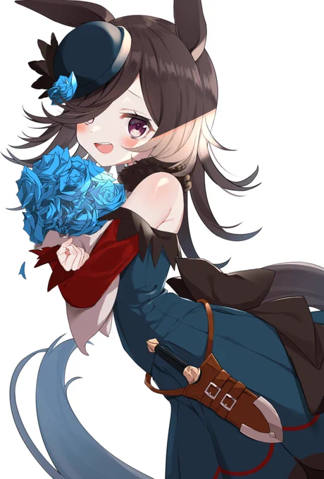 C99冬コミ表紙予定のライスちゃん🍚
#ウマ娘 