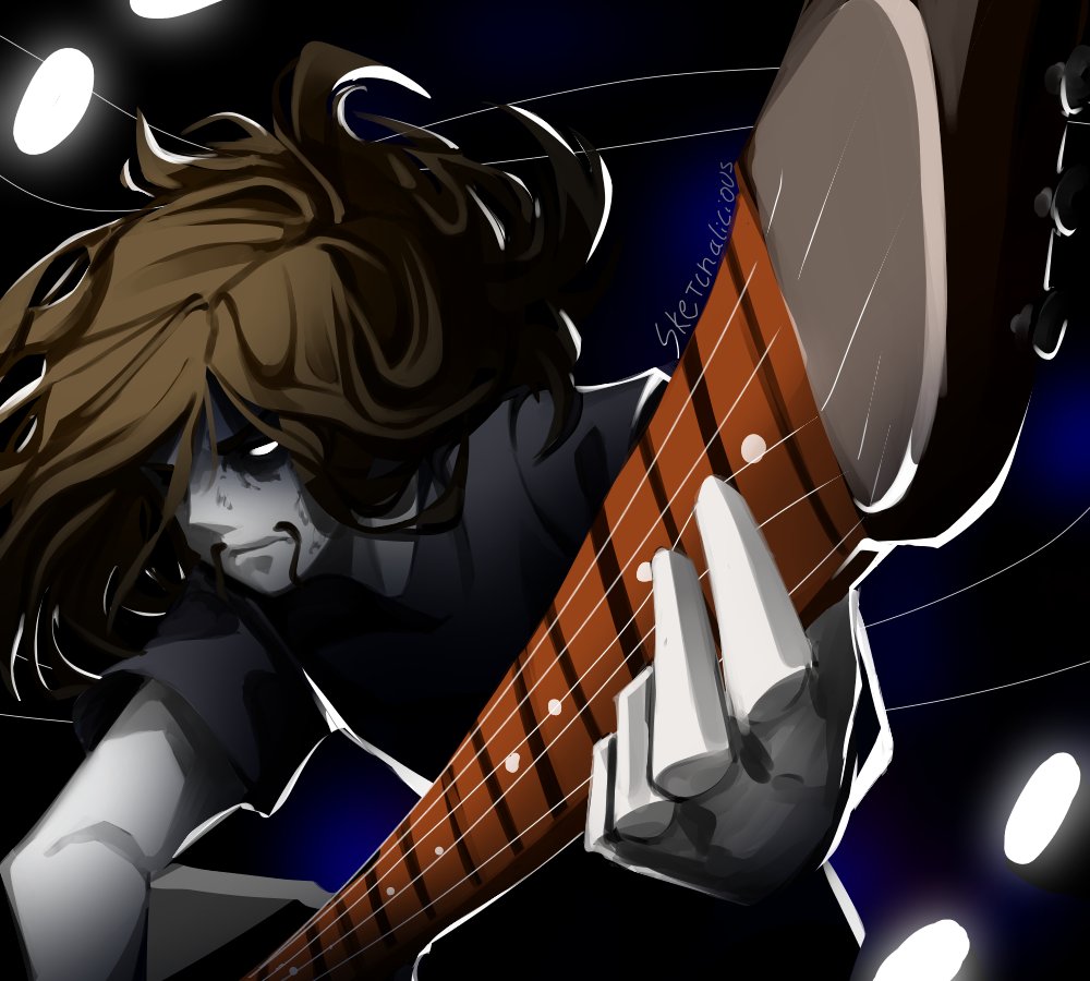 welp i caved in. it didnt come out at all like i wanted though so this was a fruitless endeavor, might redraw it later. especially with his hair lmaOO
-
#tokiwartooth #metalocalypse