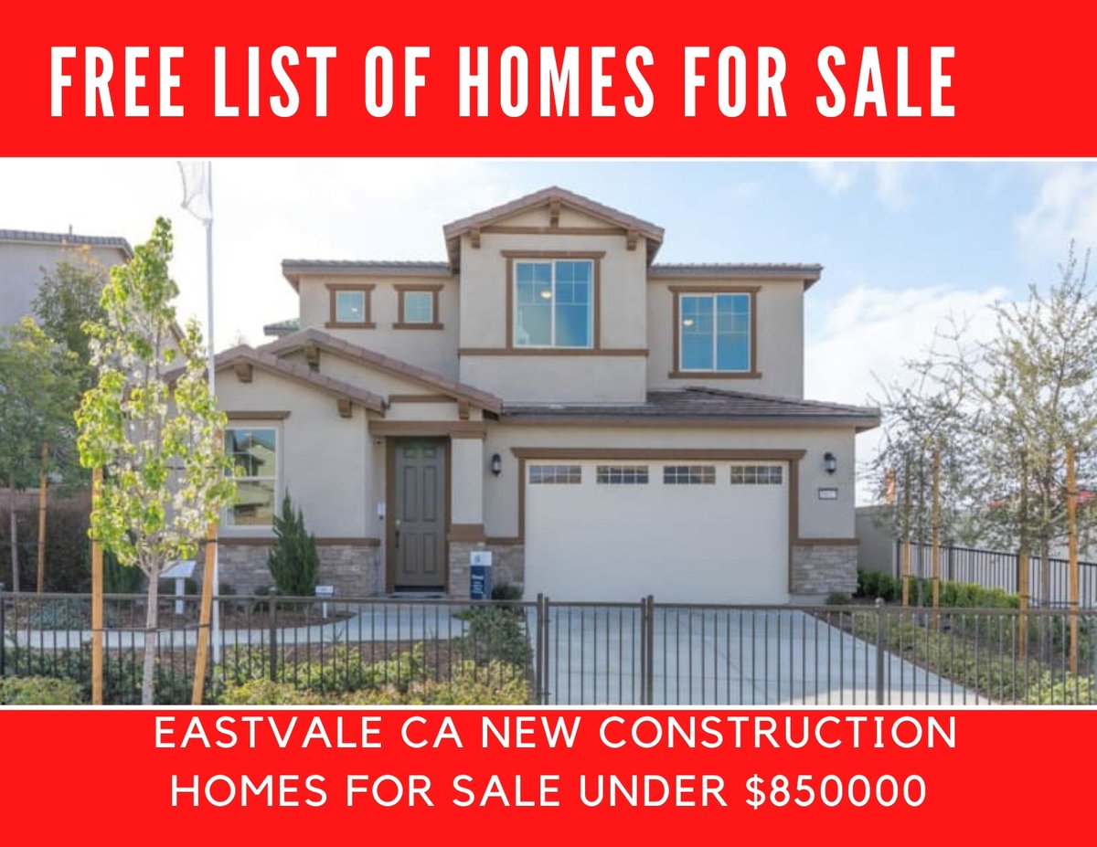 👉 Free list of new construction homes for sale under $850,000 in Eastvale California.

👉 get your free list myriversideliving.com/eastvale/

#bighome #biggerhome #moveuphome #sellmyhome #homeseller #homebuyer #remax #remaxagent #eastvalerealtor #eastvalerealestateagent