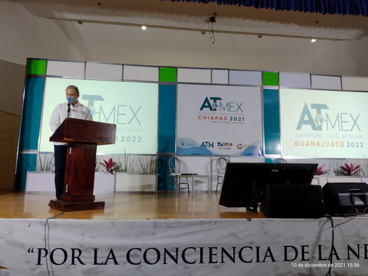 JJGueroAlvarez's tweet photo. En #ATMEX2021 Guanajuato recibe estafeta de la próxima edición @ATMEX_Official. La feria más importante del segmento de turismo naturaleza en México permitirá proyectar la oferta turística aventura, ecoturismo y turismo rural del estado. #ViveGrandesHistorias
#ATMEXGuanajuato2022 https://t.co/4XFUEIMGwy