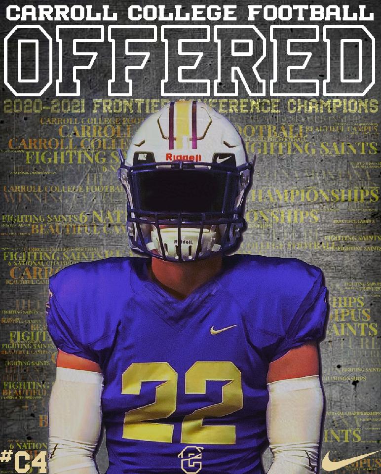 CalebNovak3's tweet photo. After a visit and conversations with @CoachWesNurse I've received an offer to play at the next level at Carrol College.
@MarcusSBSC @BrandonHuffman @RylandSpencer @PenHSathletes https://t.co/1EecNl7U8W