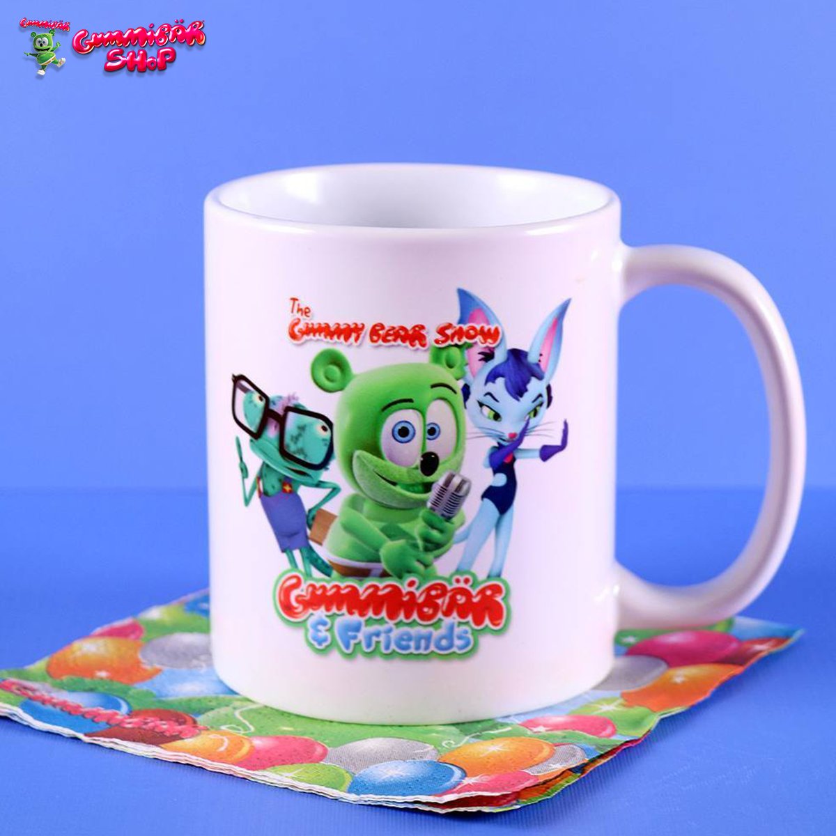 ShopGummyBear's tweet photo. This cute and colorful Gummibär and Friends mug is the perfect addition to your mug collection! 🛒 https://t.co/JwbwB01esJ https://t.co/8p9yc5xlLr