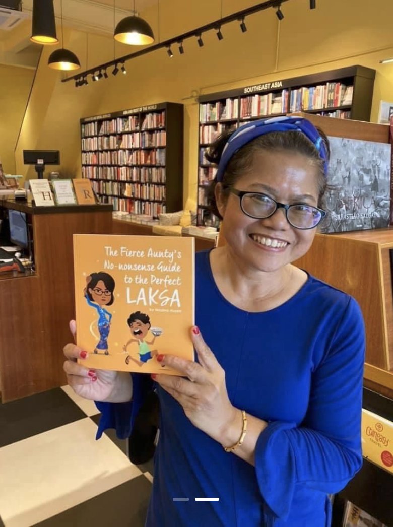 davidstloh's tweet photo. Good news, we are now distributing "The Fierce Aunty's No-nonsense Guide to the Perfect LAKSA" by Nazlina Hussin online and we can deliver worldwide. 
Please order thru - https://t.co/mRuPfOz3PT

#elatonpublishing
#davidstlohgallery #cookbook #laksa #nazlinahussin https://t.co/YPagMTGsSI