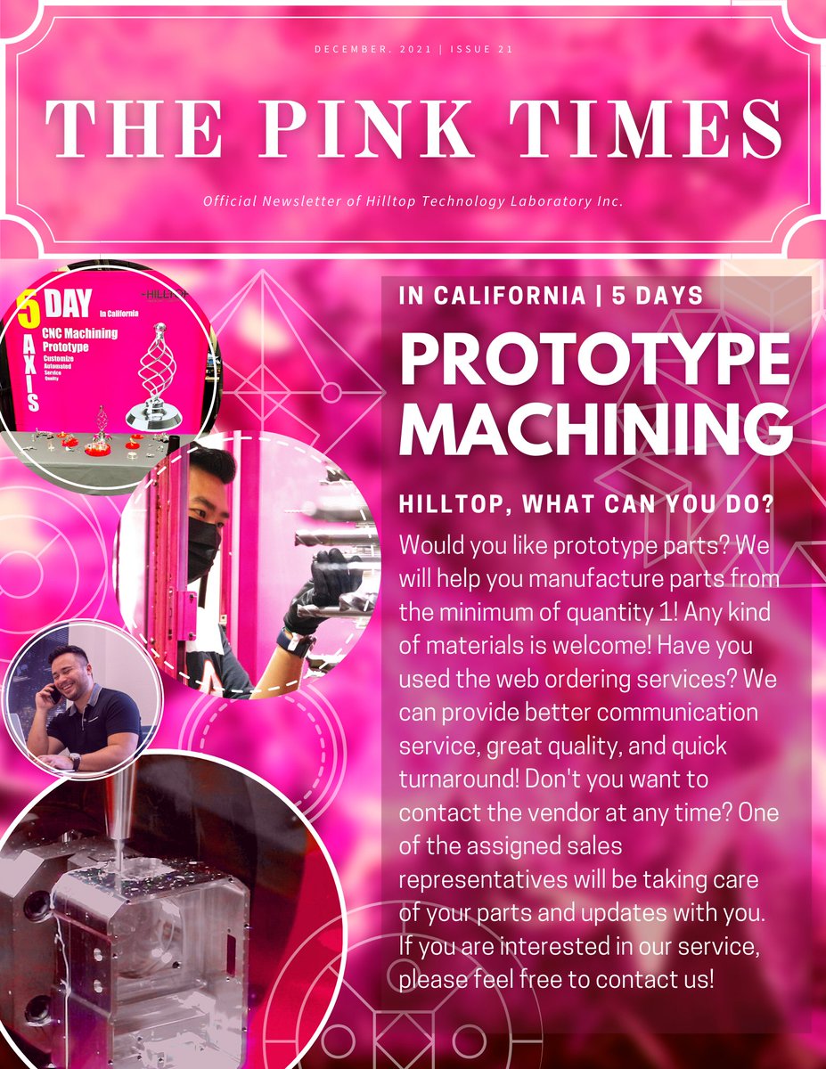 HilltopTechLab's tweet photo. Prototype Machining in CA
Get a quote today! https://t.co/JOStm7Fc7V