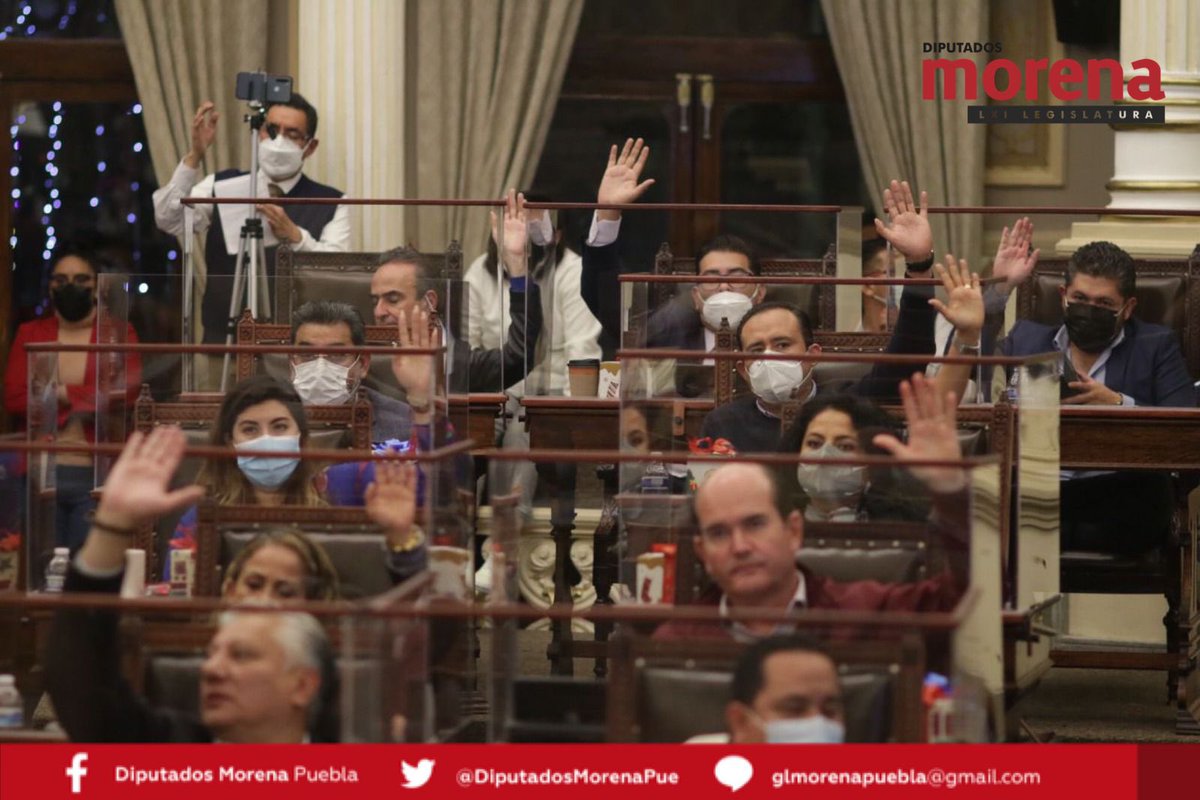 GLMorenaPuebla's tweet photo. ☑️ En el @CongresoPue las y los diputados de Morena nombramos a Claudette Hanan Zehenny y a Harumi Fernanda Carranza Magallanes como comisionadas del @ITAIPUE. Confiamos en que trabajarán a favor de la transparencia en el Estado de #Puebla. https://t.co/ILcCKOSc3d