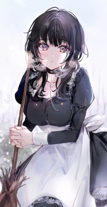 冬の朝支度 #オリジナル #女の子 https://t.co/S2E3g26YLv 