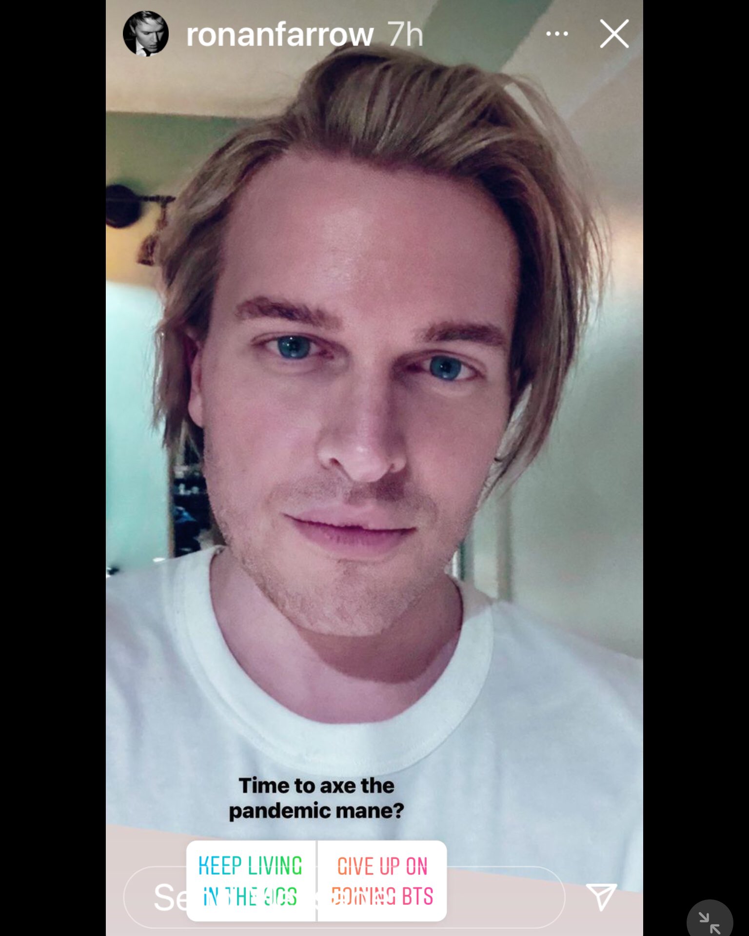 Ronan Farrow Eyes