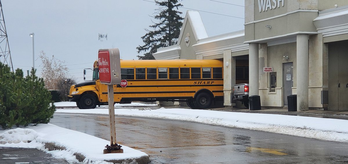gastropod225061's tweet photo. I was surprised and mystified on how this #Sharpbusline was able to fit the back end of the bus into the GTO Wash Bay at 565 King St N at Northfield Rd in Waterloo,Ontario this morning,@vidman wondering what kind of damage he did to the Bus or to the wash bay area https://t.co/C1w9Al47S8