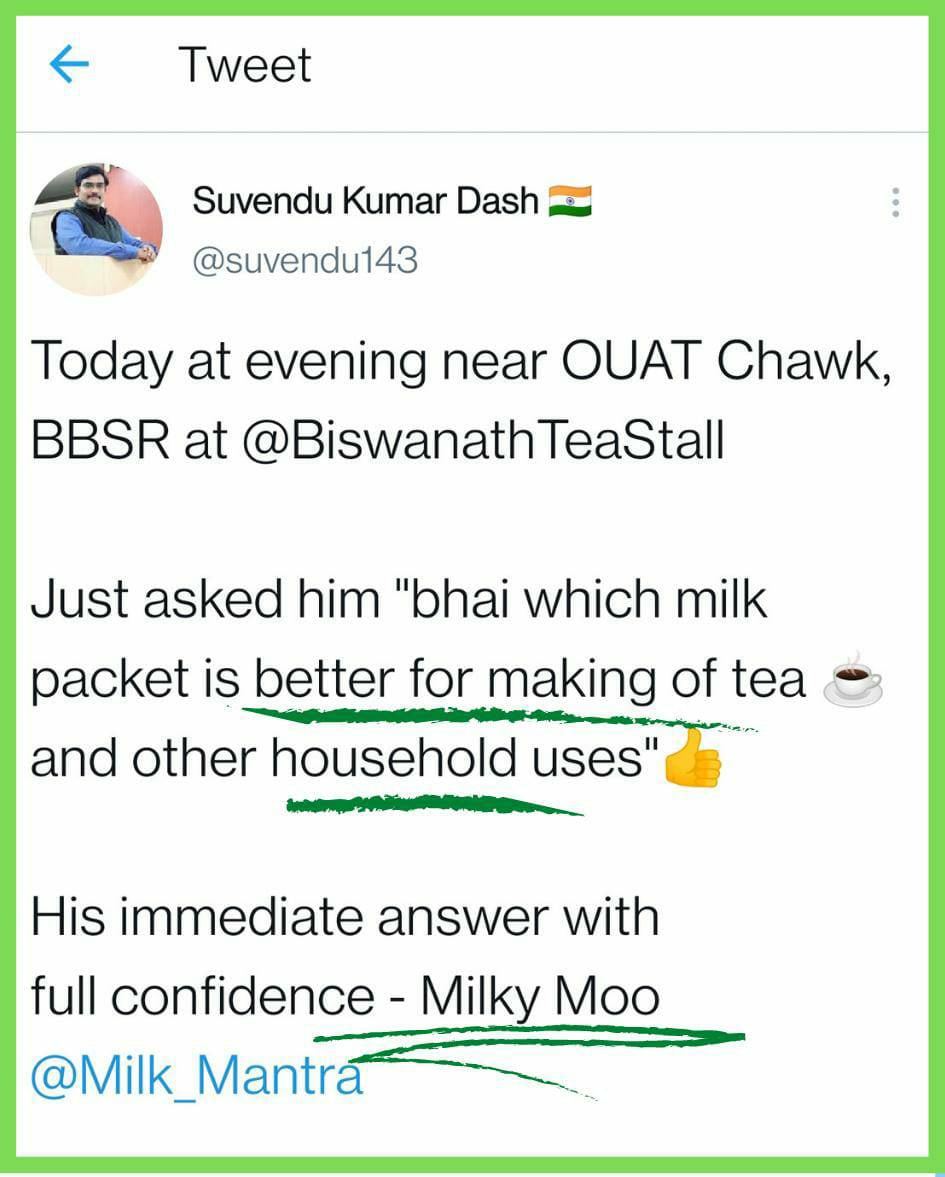 app_dailymoo's tweet photo. So wonderful to receive this - it takes years of perseverance to get this confident approval from the end users - and those at the frontlines have the pulse of consumers the best!
#KeepMooing #ConsumerLove https://t.co/XbDjbjtWnU